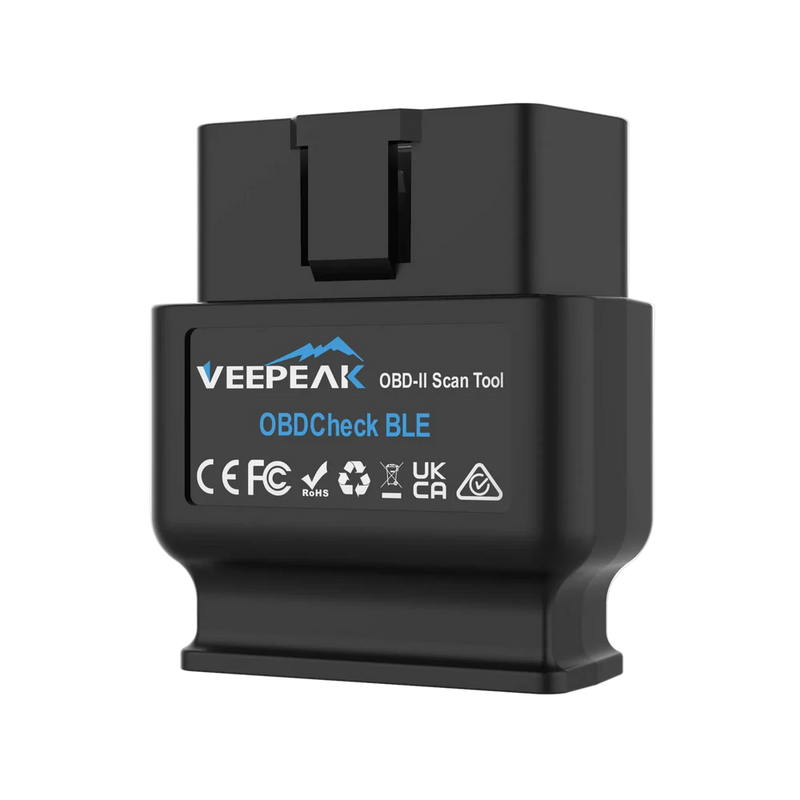 VEEPEAK OBDCheck BLE, Bluetooth OBD-2 diagnoseapparat voor ABRP, EVNotify, LeafSpy Pro, Torque